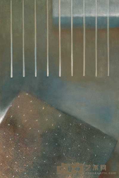 白明 2000年作 思辨形式之14 150×110cm